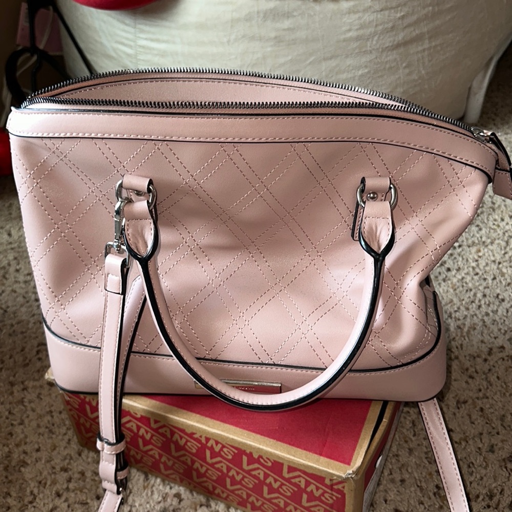 Anne Klein dust pink purse